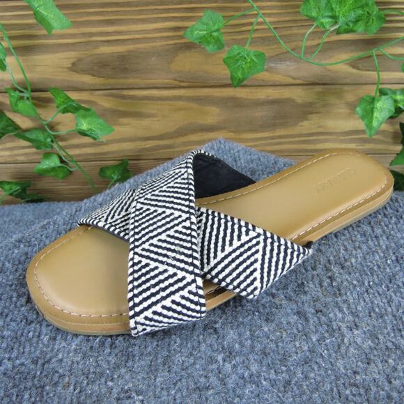 Old Navy Women's Slide Multicolor Synthetic Sz 8 Medium Gently‎ Used 2025 - Picture 1 of 6